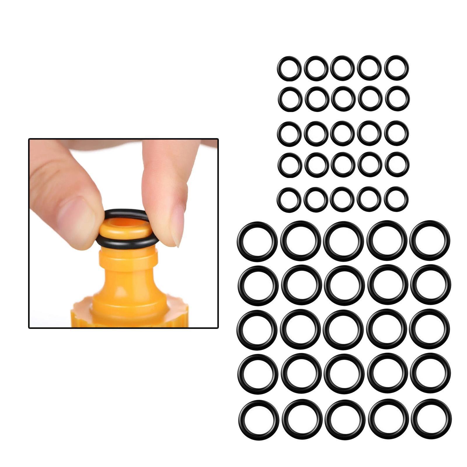 50 Pieces Pressure Washer Hose O Rings Quick Connector Seals Washer Gaskets