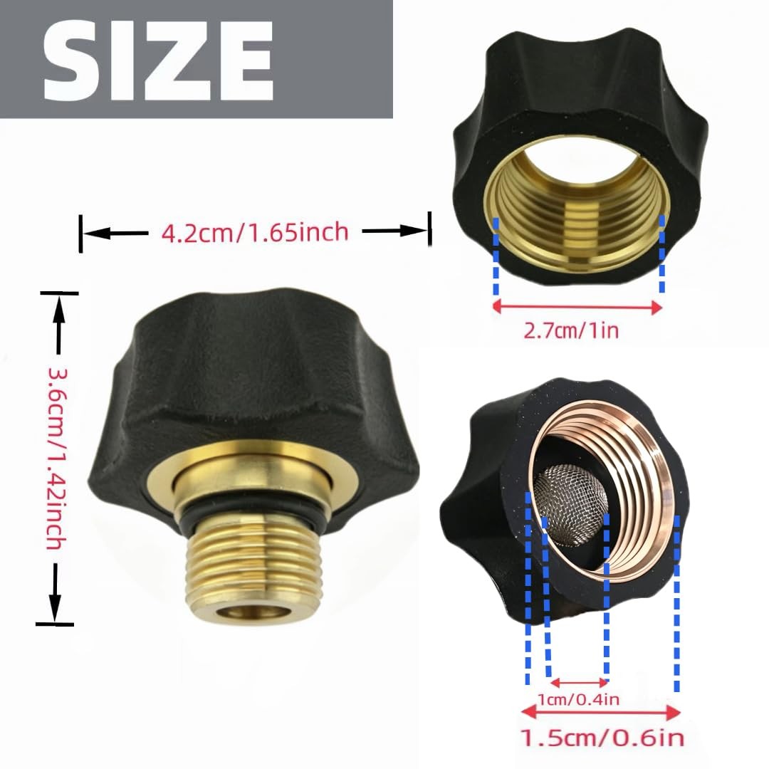 7112362 Water Inlet Fitting for Simpson Pressure Washer Pump Parts , Fits Mul…