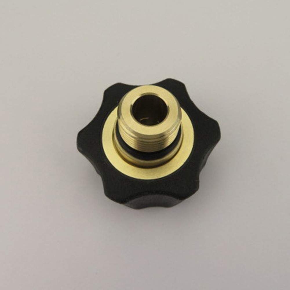 Anodized Aluminum Water Inlet Fitting for Pressure Washing Applications