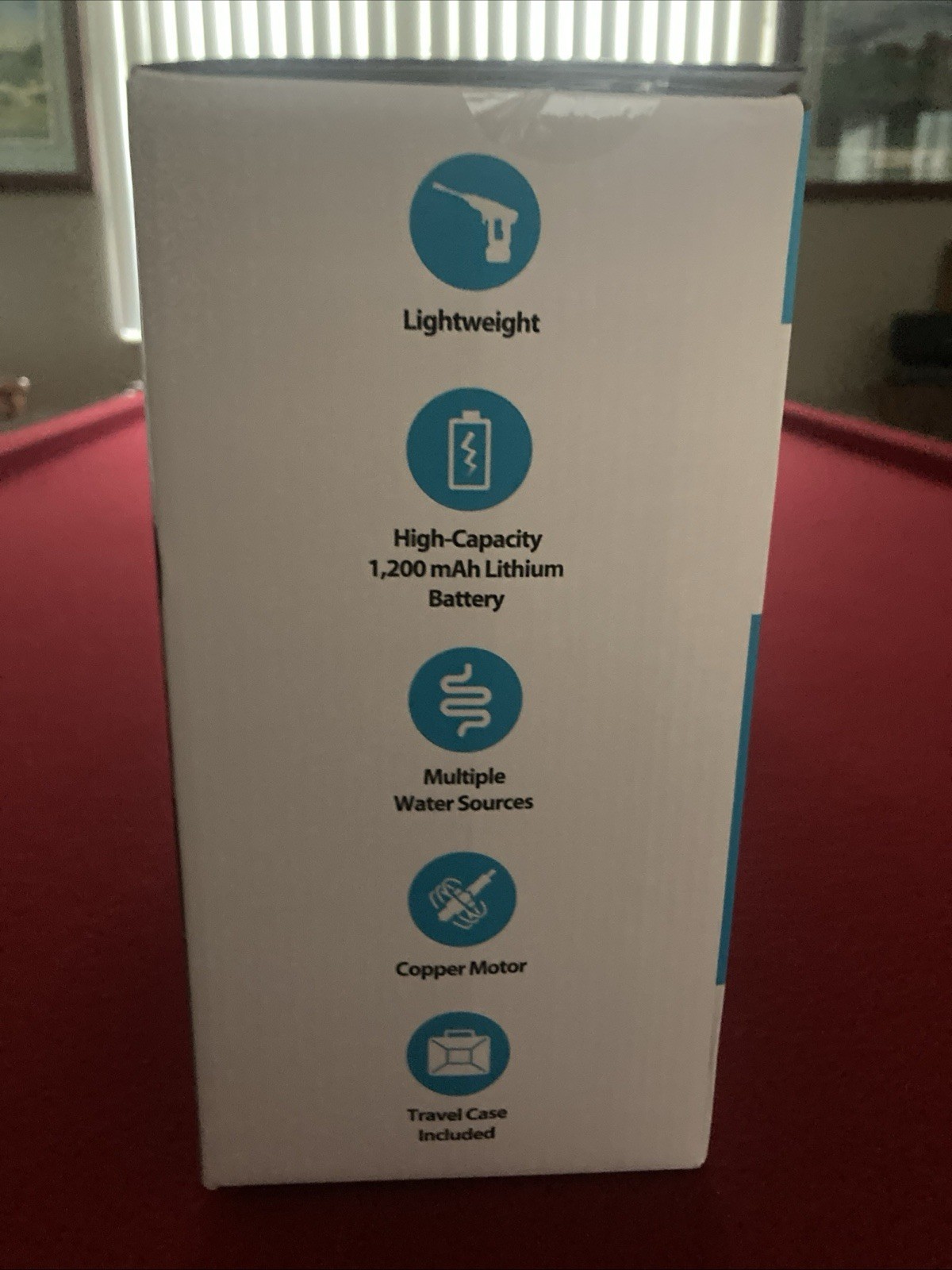 Brookstone Cordless High-Pressure Washer Portable Rechargeable – Brand New