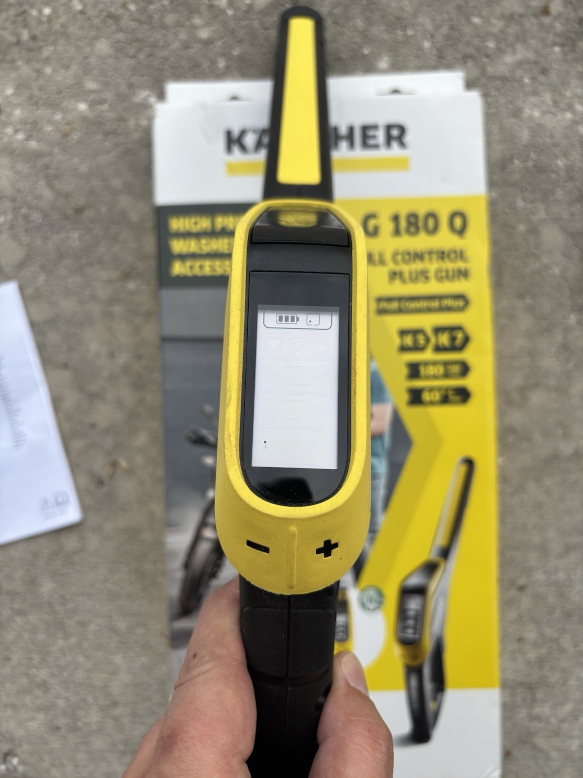 KARCHER FULL CONTROL POWER GUN G 180 Q FITS K5 AND K7 FULL CONTROL K47751113