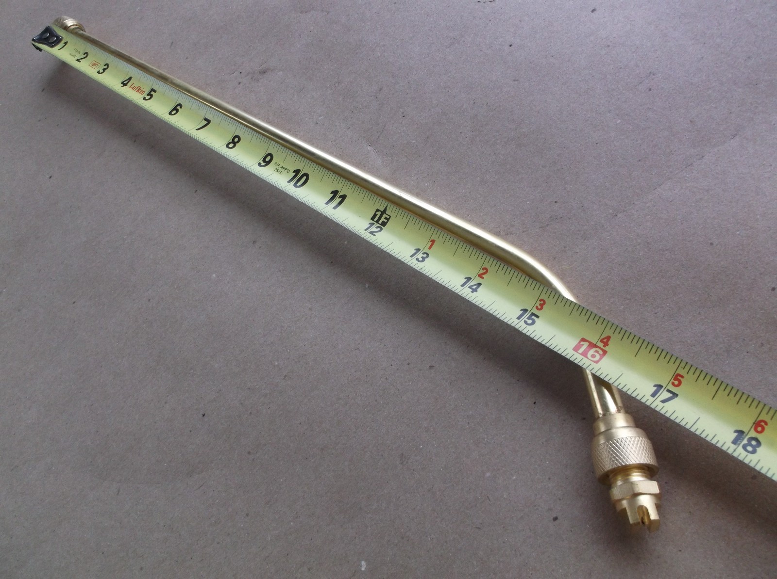 New Brass Lance Wand TT12U472BLG w/ Nozzle for Hand Held Sprayer (A65)