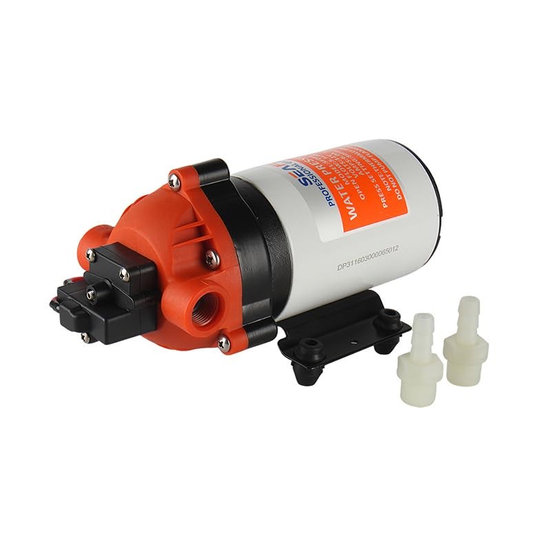SEAFLO 12V 1.5 GPM 200 PSI 31-Series DC Diaphragm Pump – Self-Priming High-Pr…
