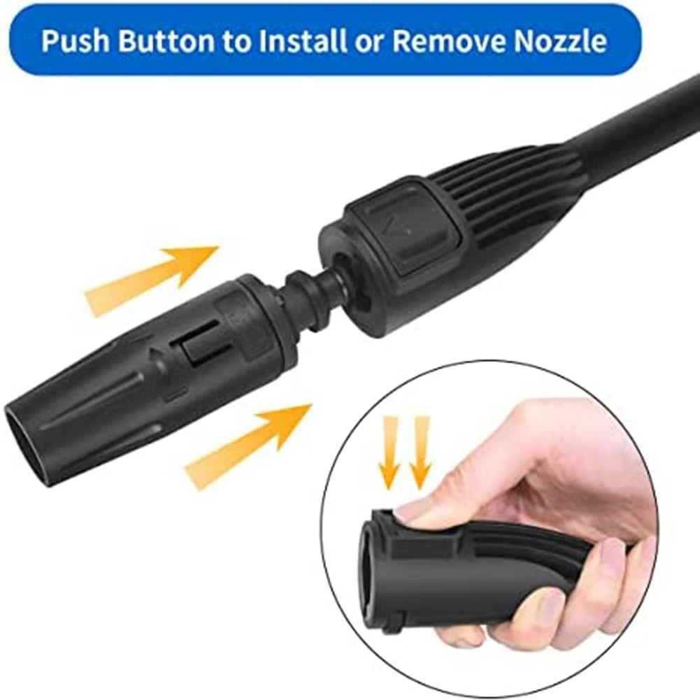 High Pressure Spray Lance for Karcher K2 K3 K4 K5 K6 K7, Adjustable Spray Nozzle