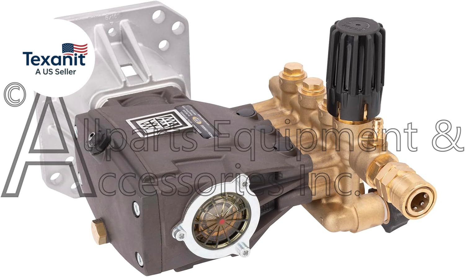 EW4040 Simpson AAA Horiztonal Triplex Plunger Replacement Pressure Washer Pump K