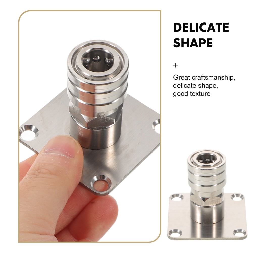 2Pcs Reusable Stainless Steel Foam Cannons Wall Mount Pressure Washer Organizer