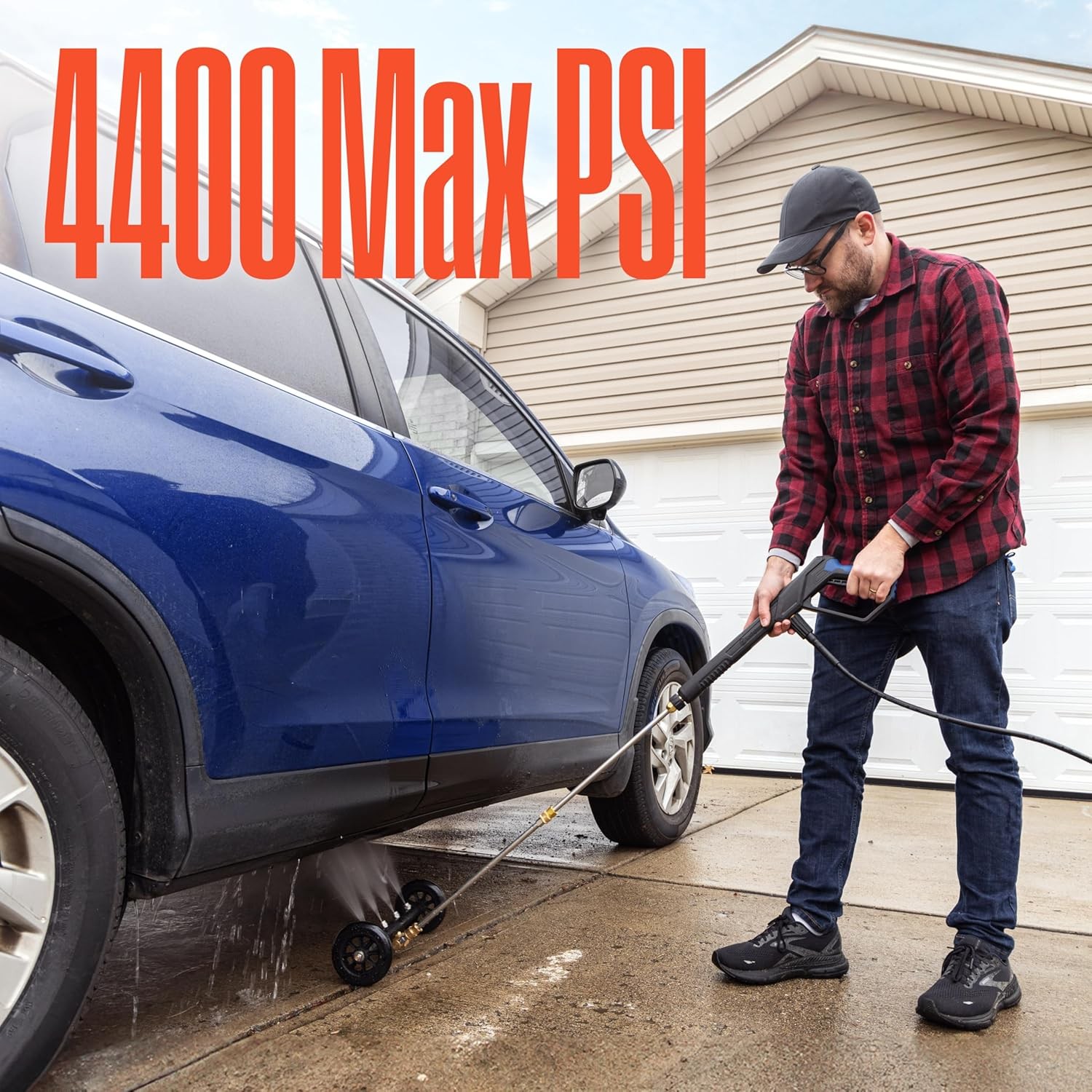 Pressure Washer Undercarriage Cleaner Water Broom