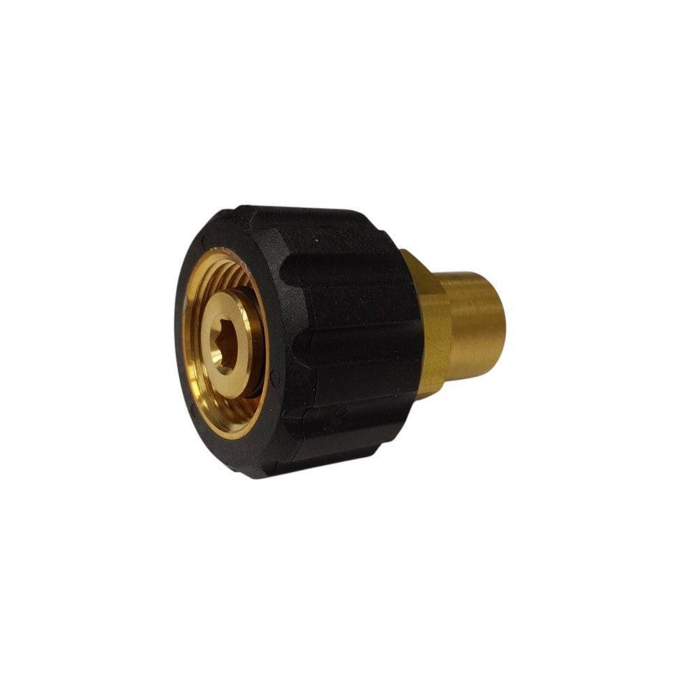 NEW PRESSURE WASHER FITTING 1/4 F X M22F HIGH PRESSURE BRASS 2 IN KIT ( PPH1 )