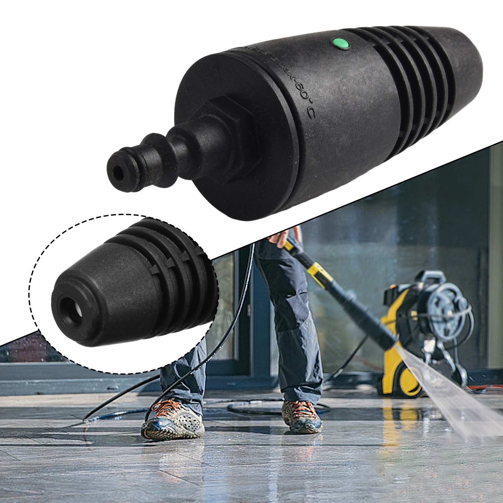 High Pressure Washer Rotating Turbine Head Spray Is Suitable For LAVOR C
