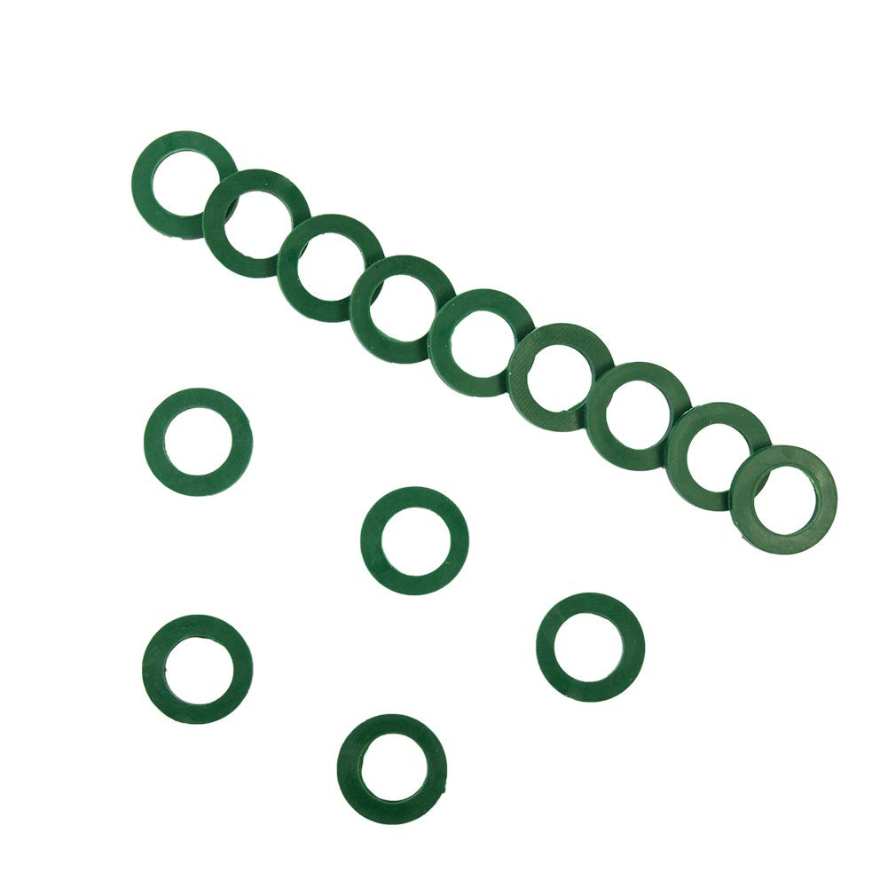 Garden Hose Washer Rubber Washers,Heavy Duty Green Rubber Washer Fit All Standar