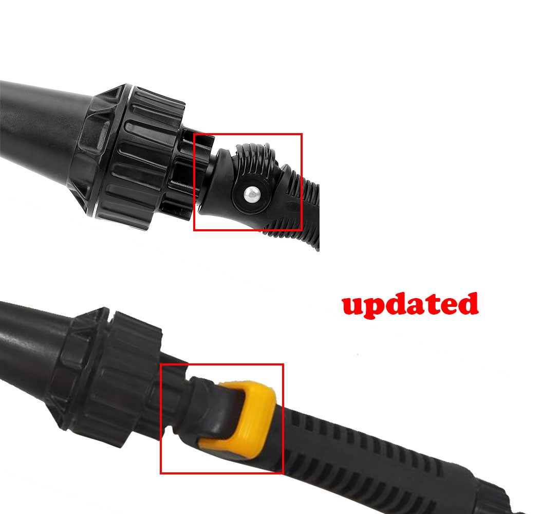 Handheld Rotary Cleaning Brush Water Powered Spray Tool for Car Rim BBQ Patio