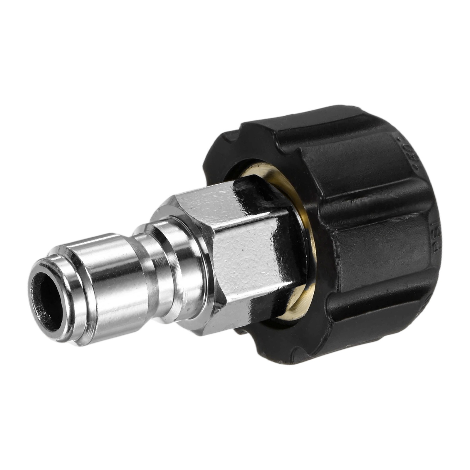 1-Pack M22 15mm Female to 3/8 Inch Male Pressure Washer Quick Connect Fittings