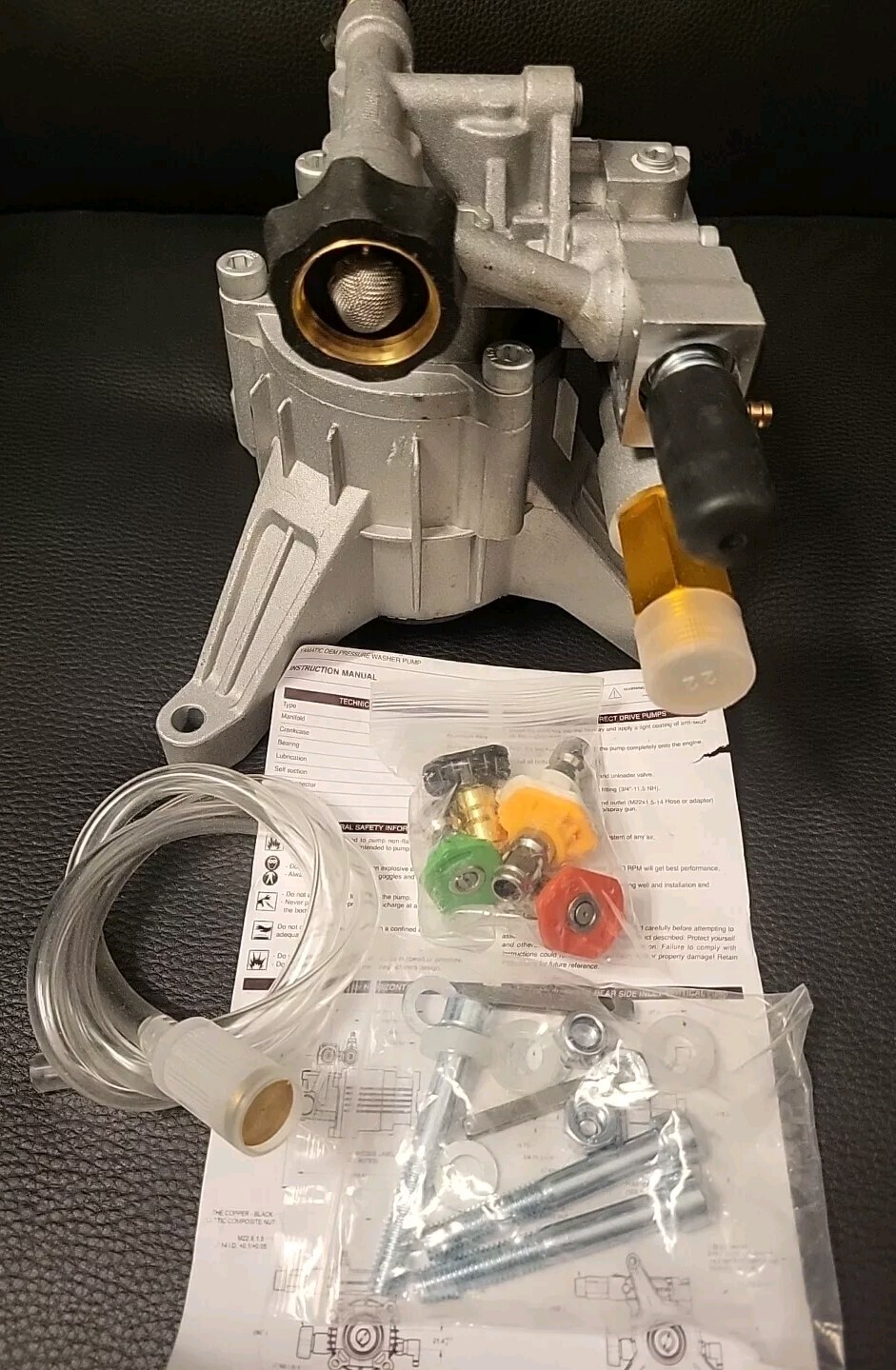 YAMATIC Pressure Washer Replacement Pump 7/8″Shaft Vertical 2500 PSI 2.0 GPM New