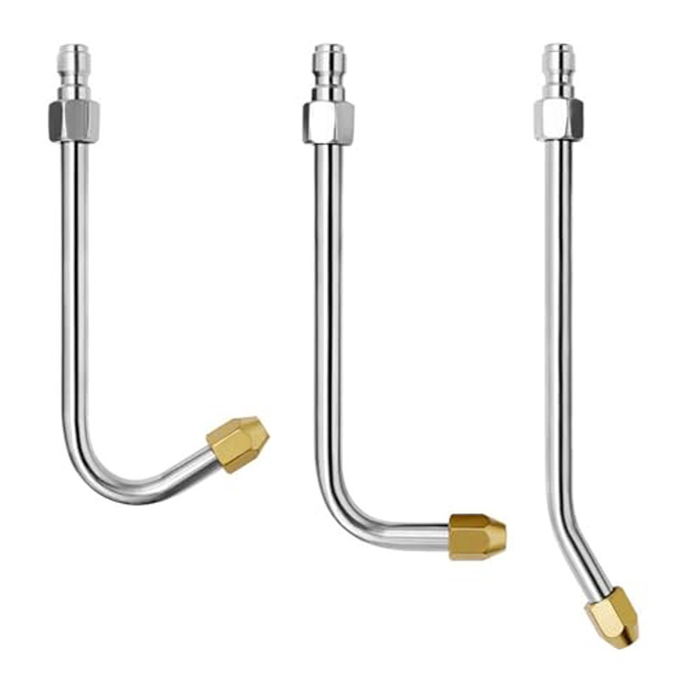 Robust 3 Piece Car Wash System Stainless Steel High Pressure Accessories