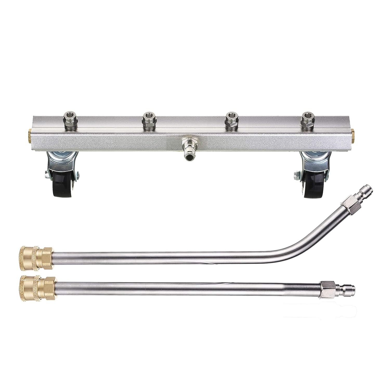 Pressure Washer Undercarriage Cleaner, under Car Wash with 45 Degree Angled Wand