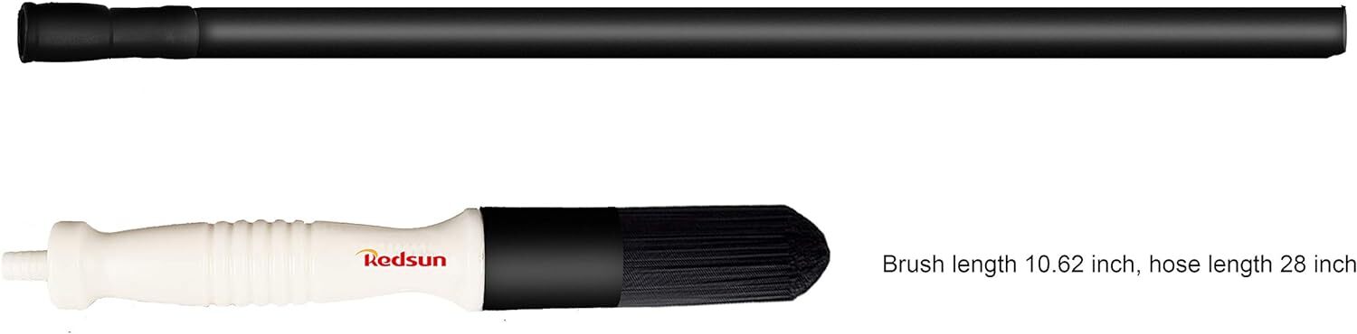 Flow-thru Parts Washer Brush Parts Cleaning Brush(3.6 Ounce,10.62 Inch) W
