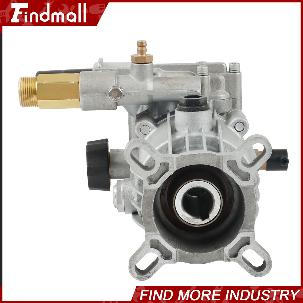Pressure Washer Pump Horizontal 3/4″Shaft – MAX 3000 PSI 2.5 GPM Oil Sealed