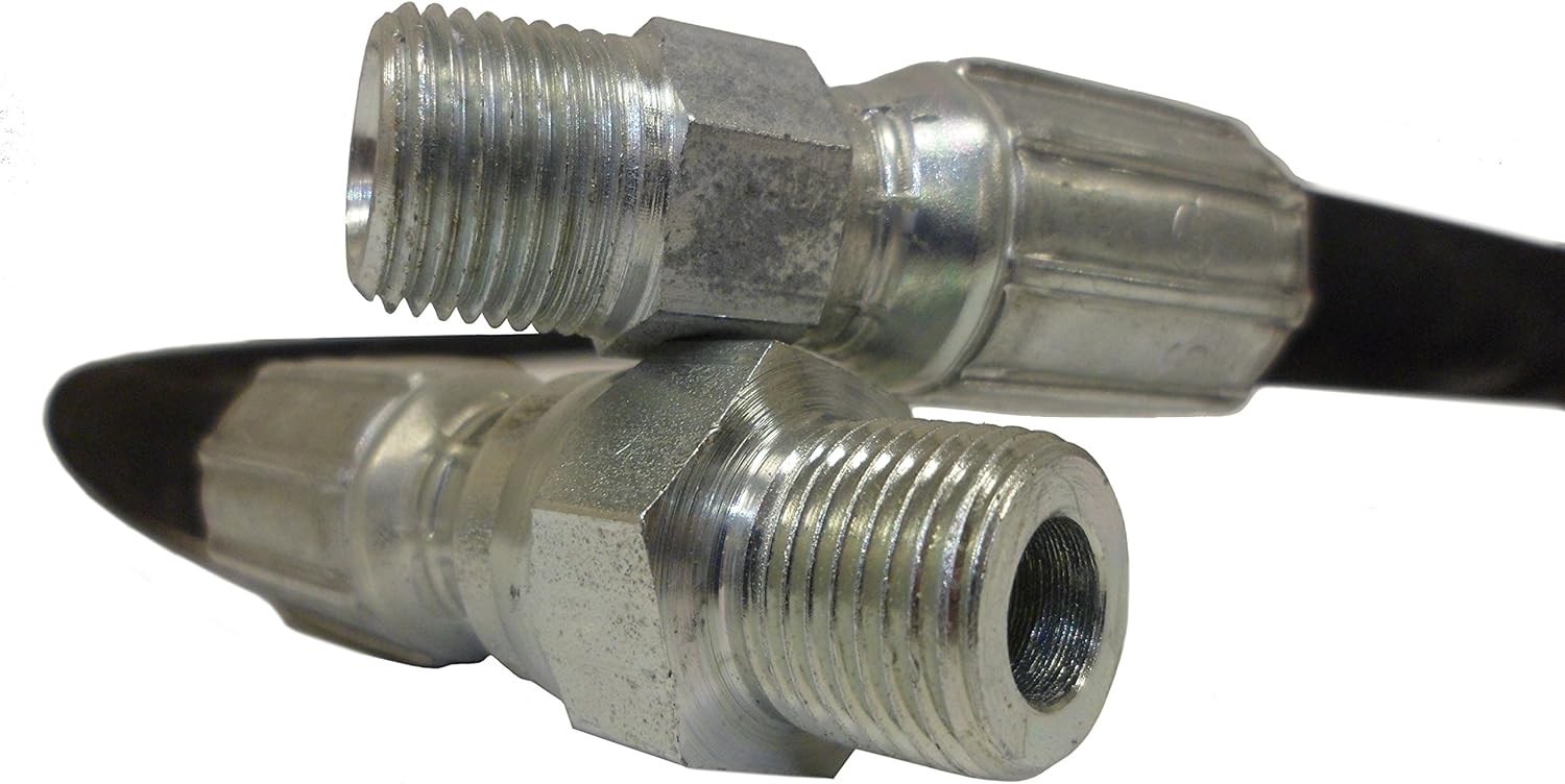 Universal 4FT Connector Hose for Pressure Washers – 4000 PSI Steel Design