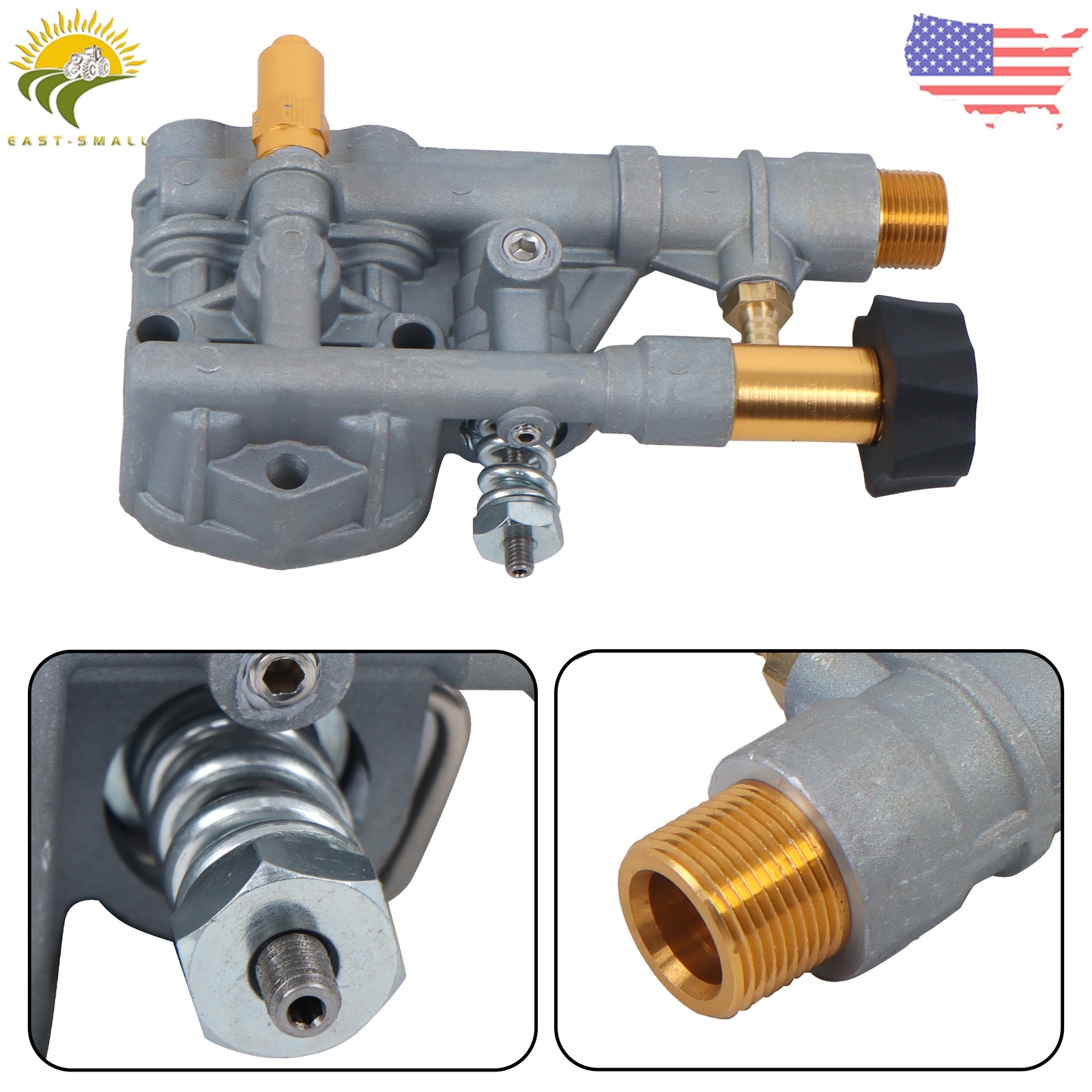 Cleaning Manifold 7108366 510020 520006 for Simpson Pressure Washer Pump