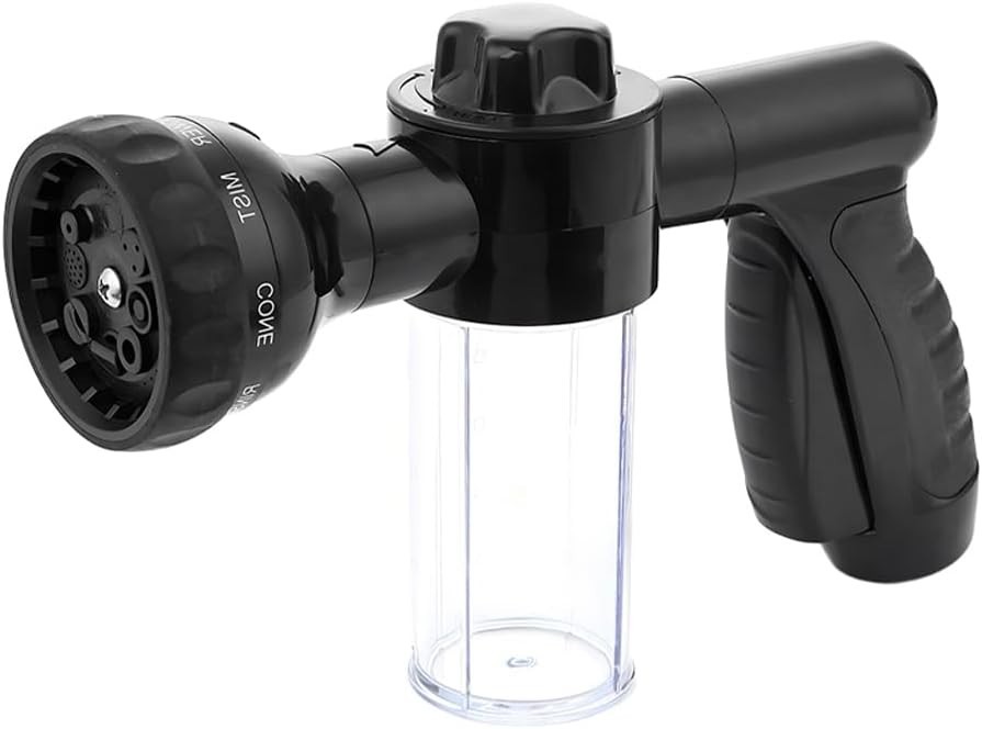 High-Pressure Car Wash Foam Gun with 8 Nozzle Modes