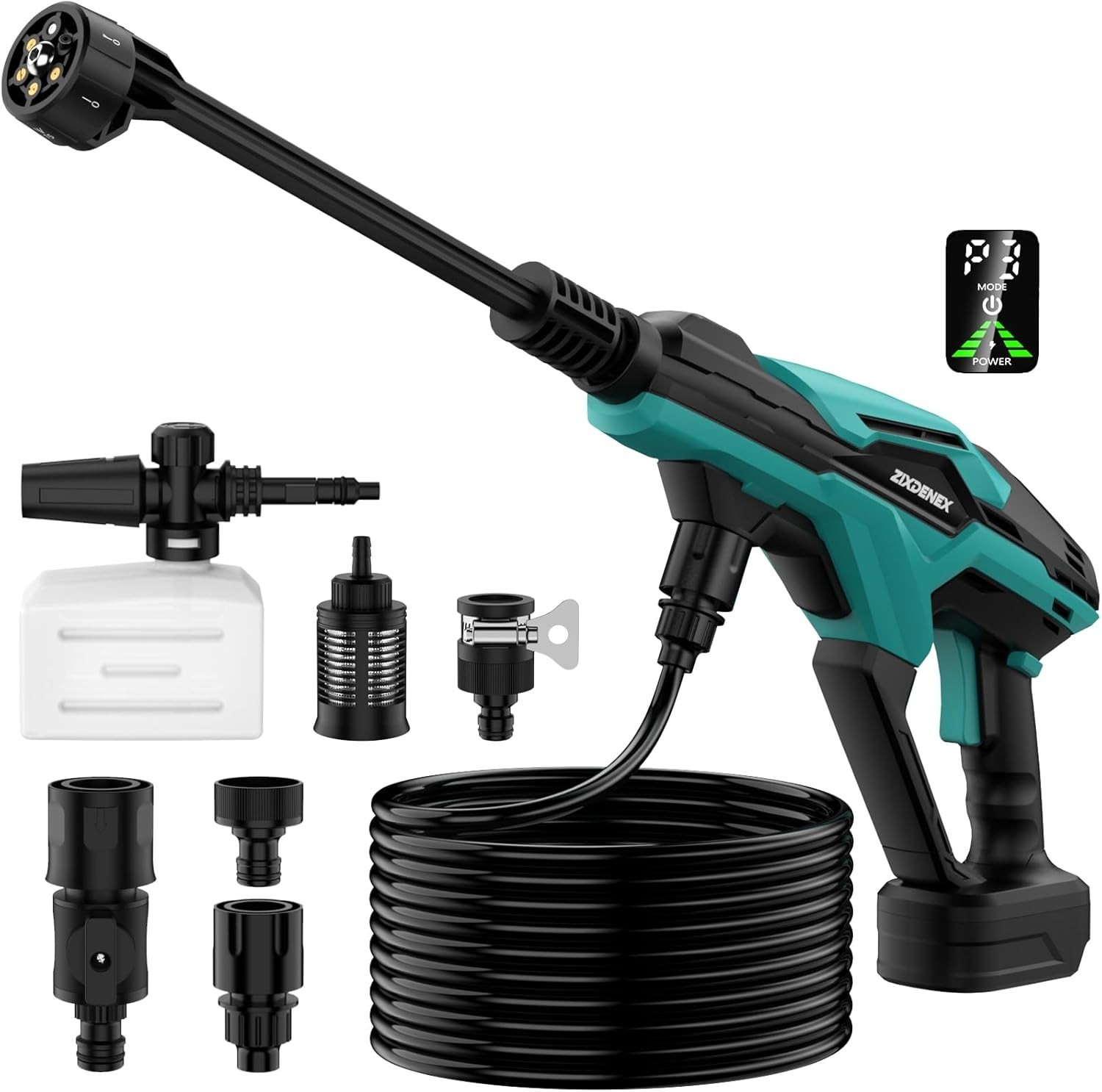 Cordless Power Washer for Makita 18V Battery, Portable Handheld Pressure Washer