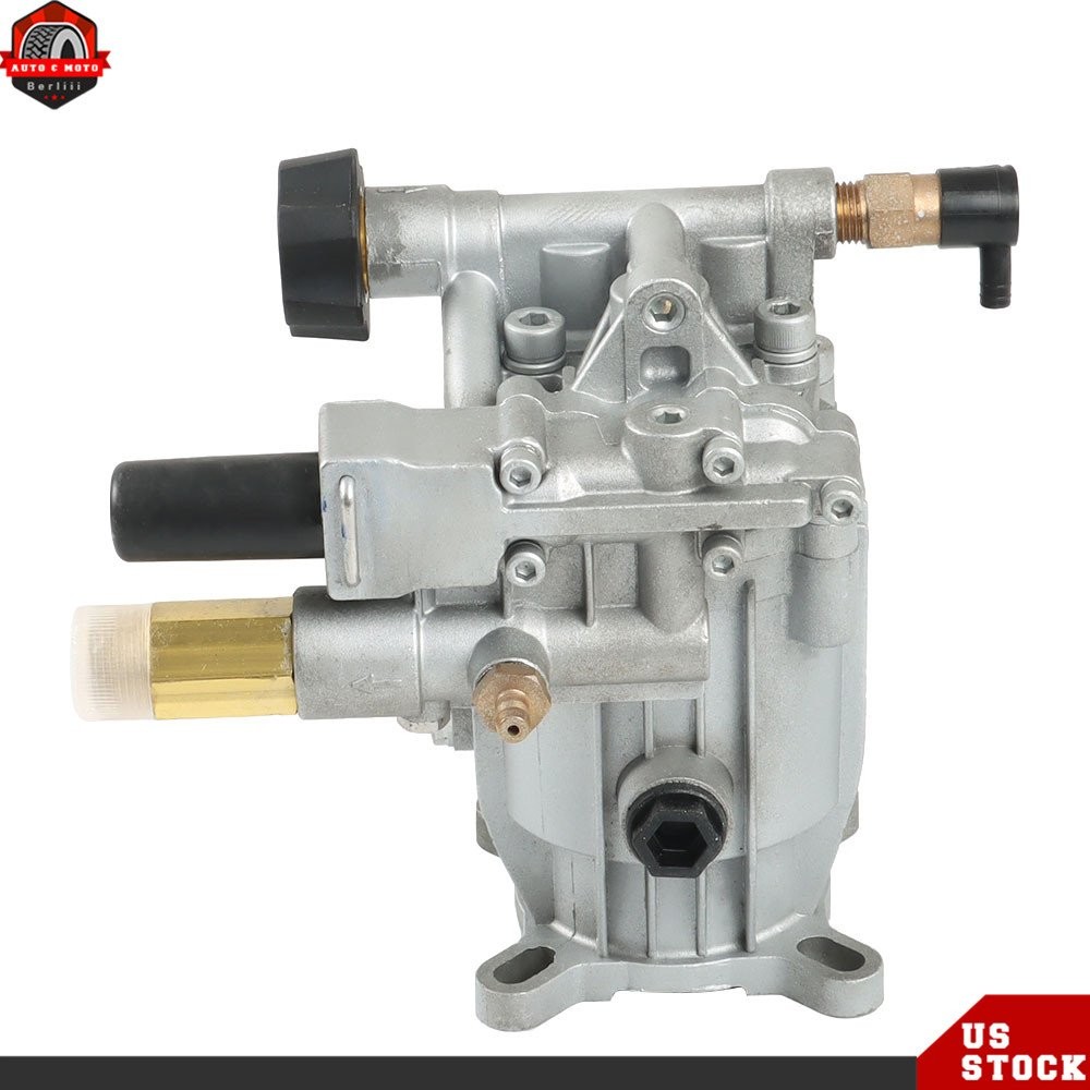 2.5 GPM 3000 PSI Universal Pressure Washer Pump 3/4 HorizShaft MAX Oil Sealed US