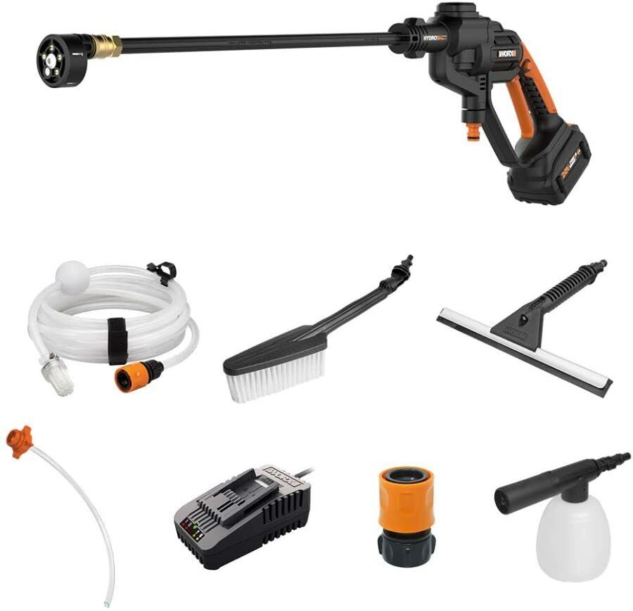 WG620.1 Worx 20V 4.0ah MaxLithium Hydroshot Cordless Portable Power Cleaner Kit