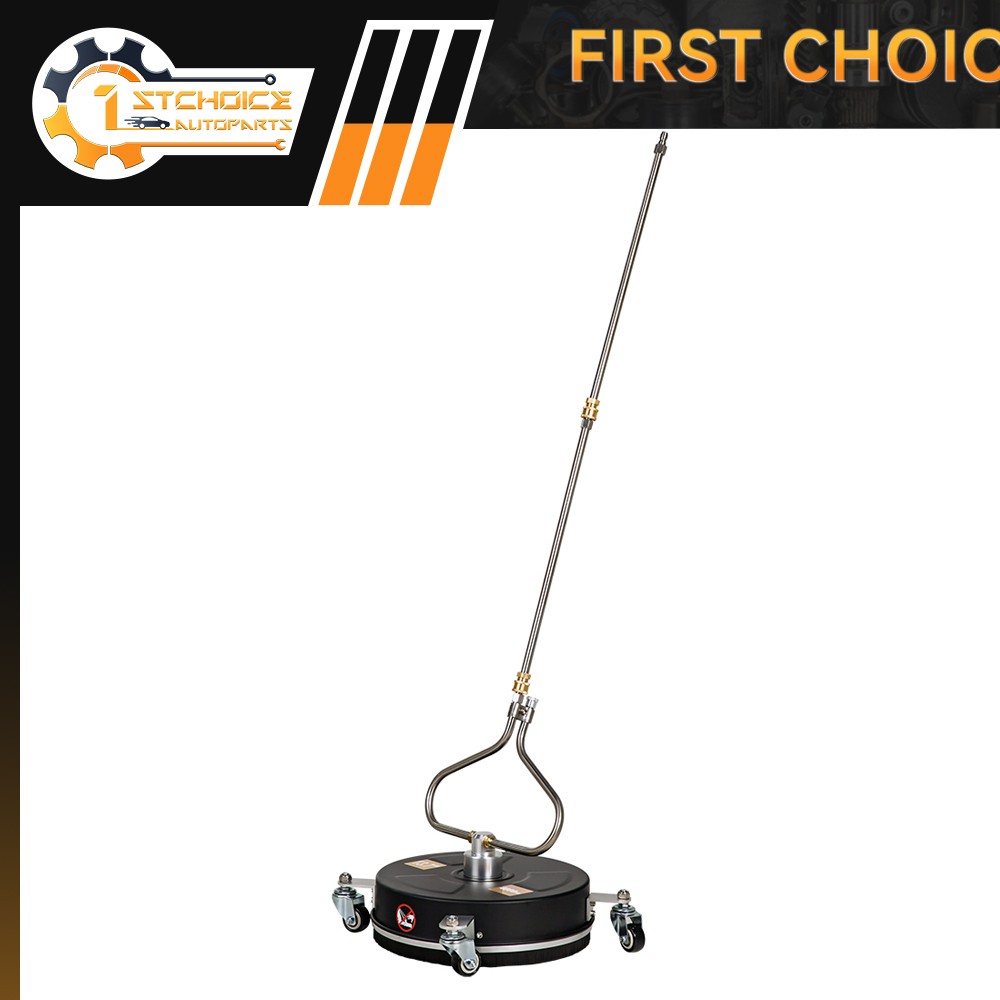 13.7 Inch High Pressure Washer Surface Cleaner Stainless Steel 4000 PSI