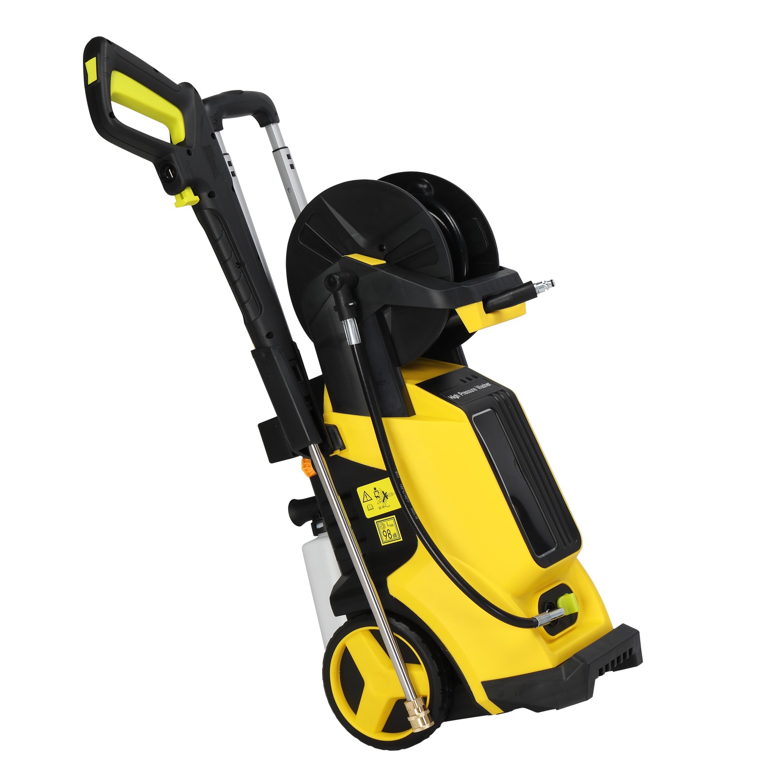 Portable 3800PSI Electric Pressure Washer w/ Touch Screen Adjustment Pressure US