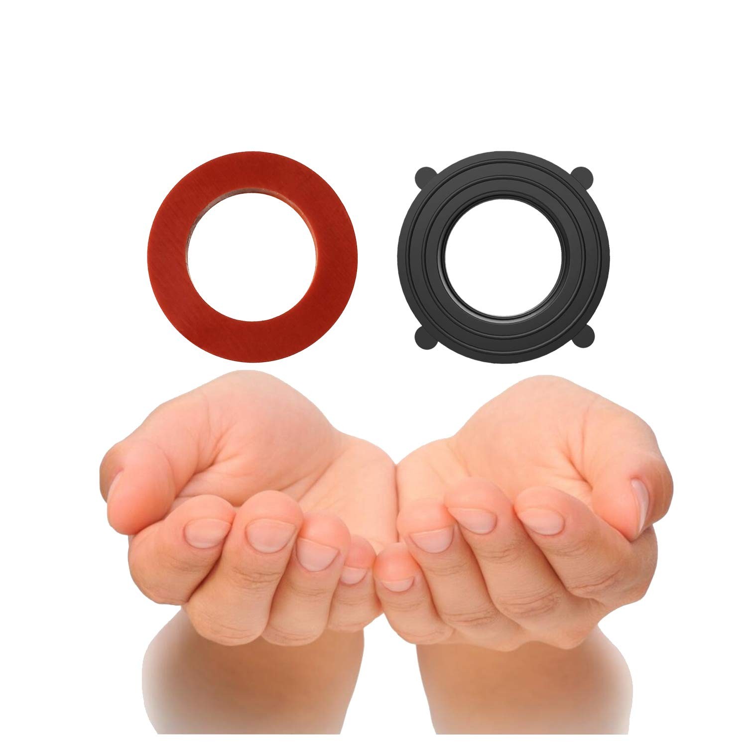 Garden Hose Washer Heavy Duty Rubber Washer Seals Fit All Standard 3/4 Inch Gard