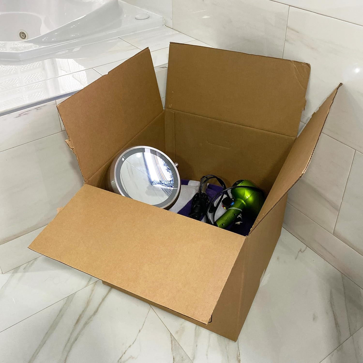 Premium Medium Moving Boxes 18x18x16″ – Pack of 10 Sturdy Cardboard Boxes