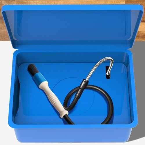 2 Pcs Parts Washer Brush with 31 Inch Hose- Wear Resistant Parts Cleaning Brush-