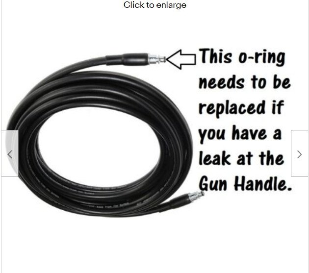 Orings set for PANRANO 202YL & 203YL Electric Pressure Washer