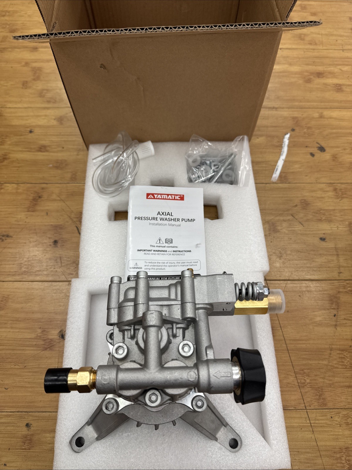 YAMATIC 7/8″ Shaft Vertical Pressure Washer 3000 PSI @ 2.5 GPM Replacement Pump