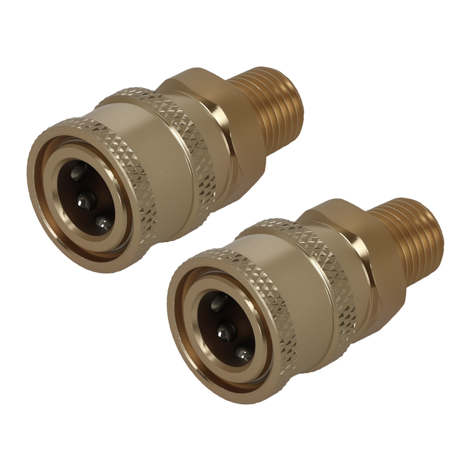 1/4″ QC Socket to Male NPT Thread High Pressure Washer Adapter Coupler