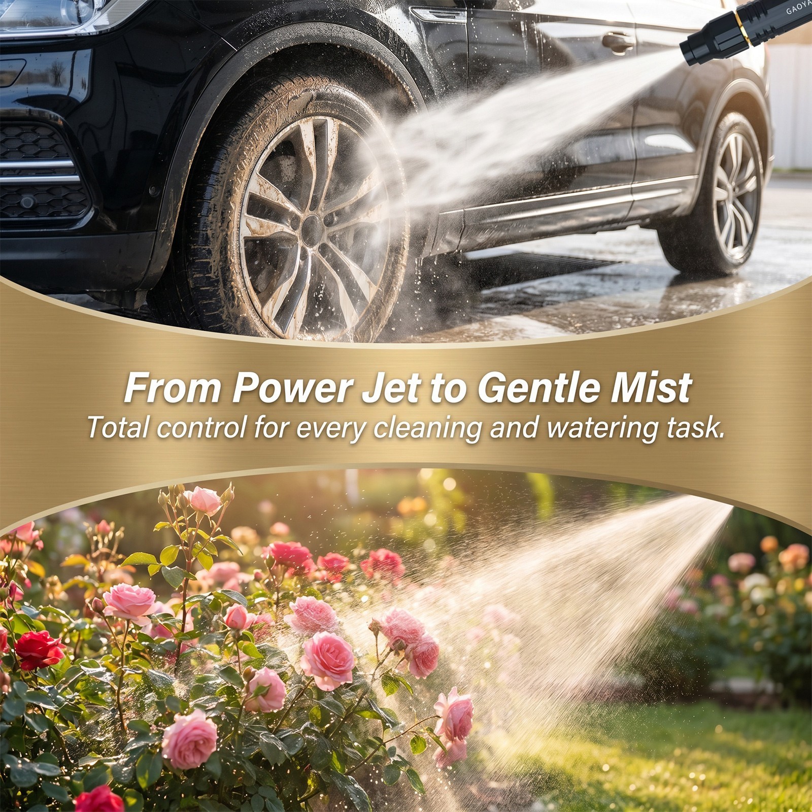 High Pressure Hose Nozzle Water Gun for Car Wash Garden Pressure Booster