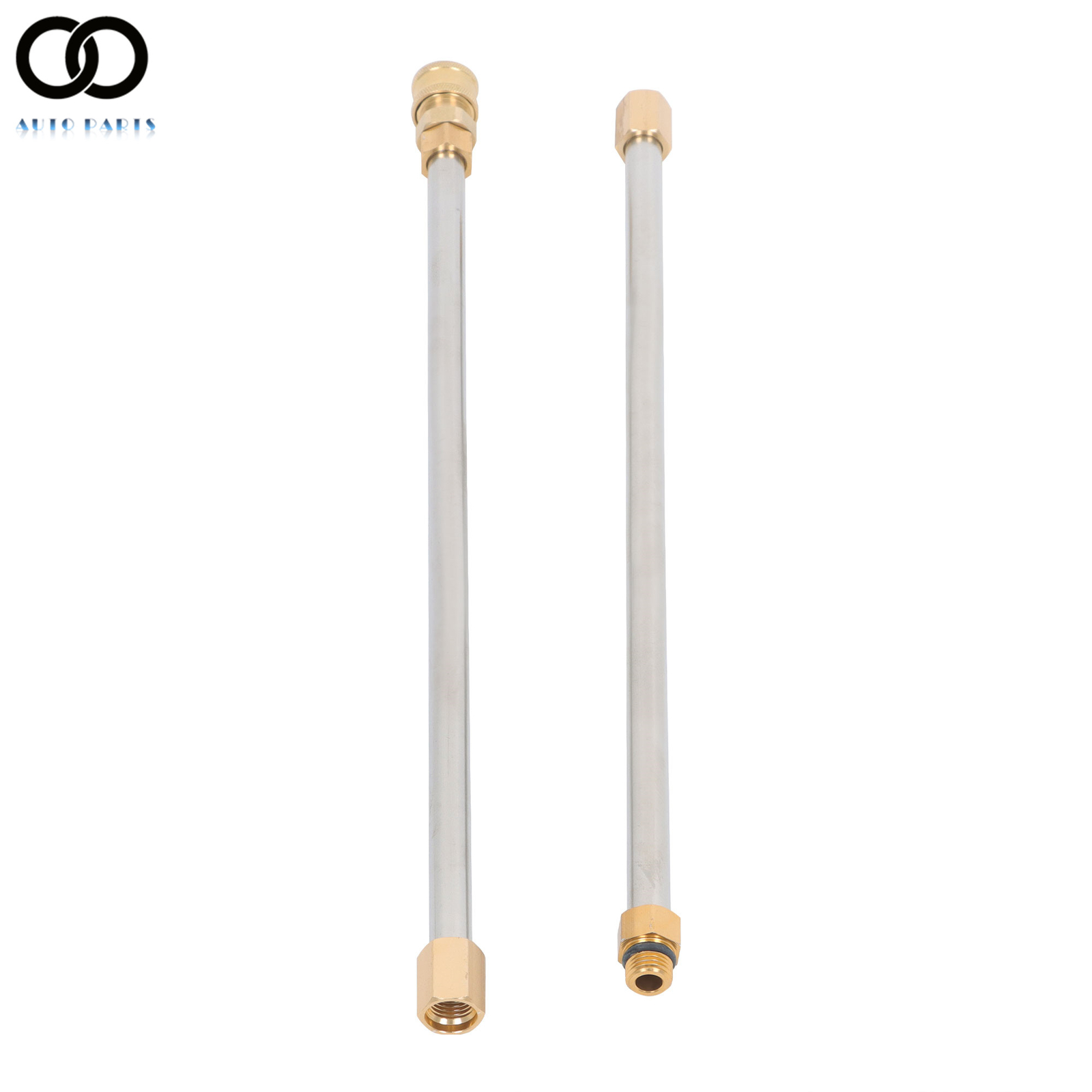 9X Pressure Washer Extension Wand Set 97″ Washer Lance Roof Gutter Cleaning Tool