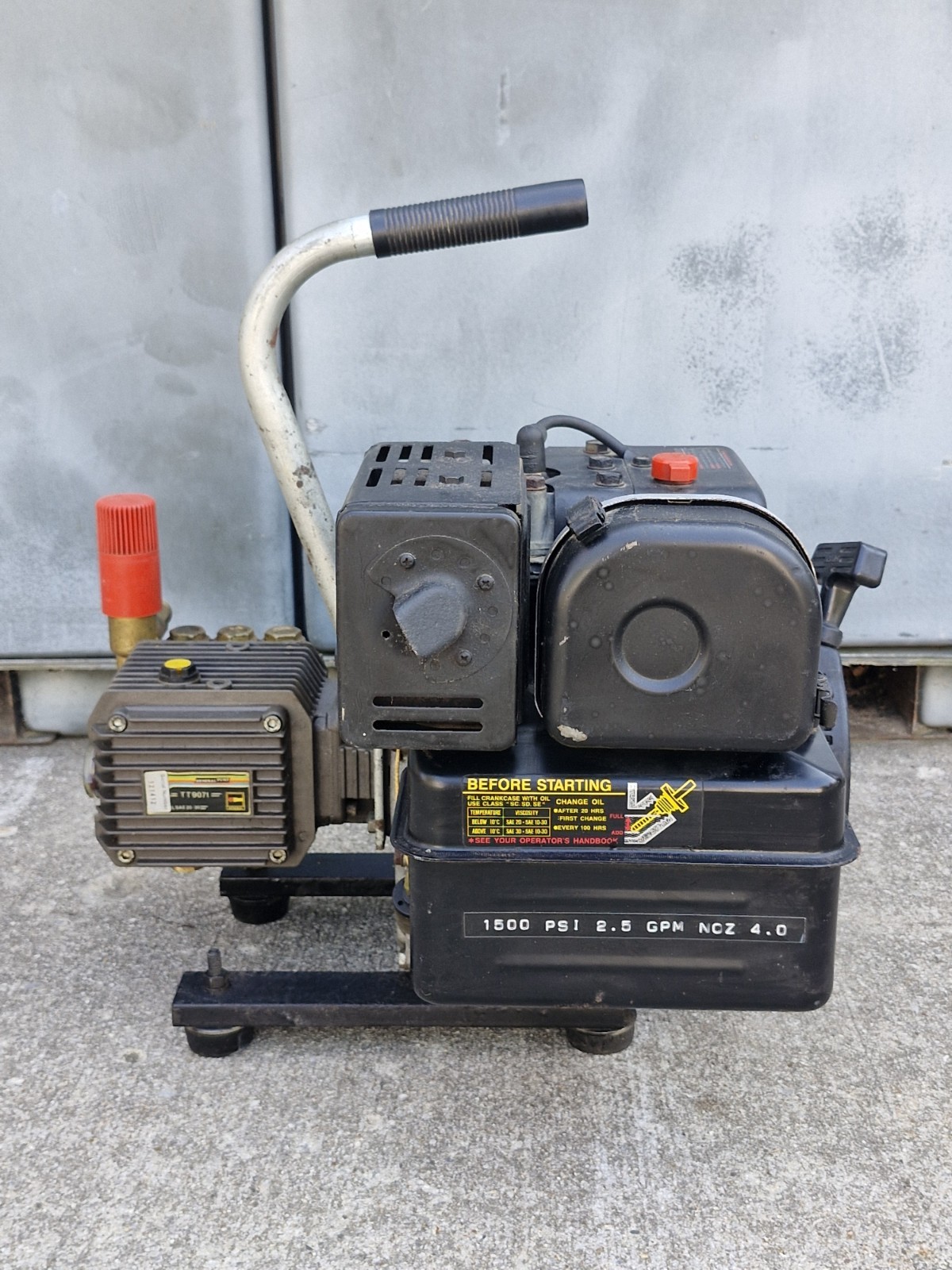 Kawasaki FA210 Gas Pressure Washer w/ General Pump TT9071 – 1500 PSI 2.5 GPM…