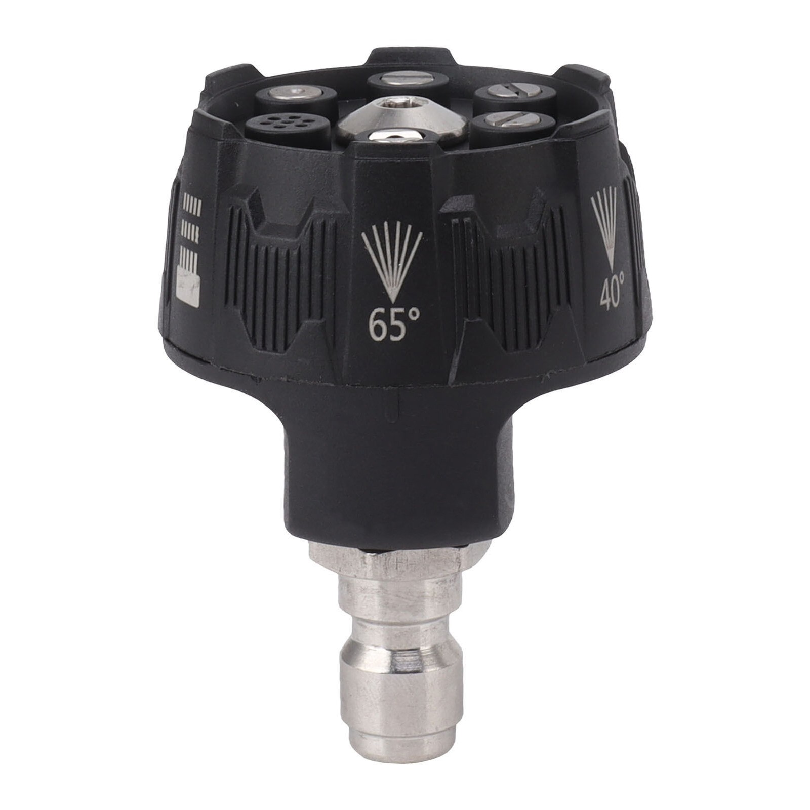 Pressure Washer Nozzle Tip 6 In 1 Spray Nozzle Adjustable For Garden Watering