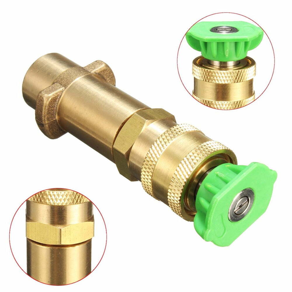Brass Pressure Washer Gun Adapter,Short Pole for Karcher K Series,K2,K3,K5,K6,K7