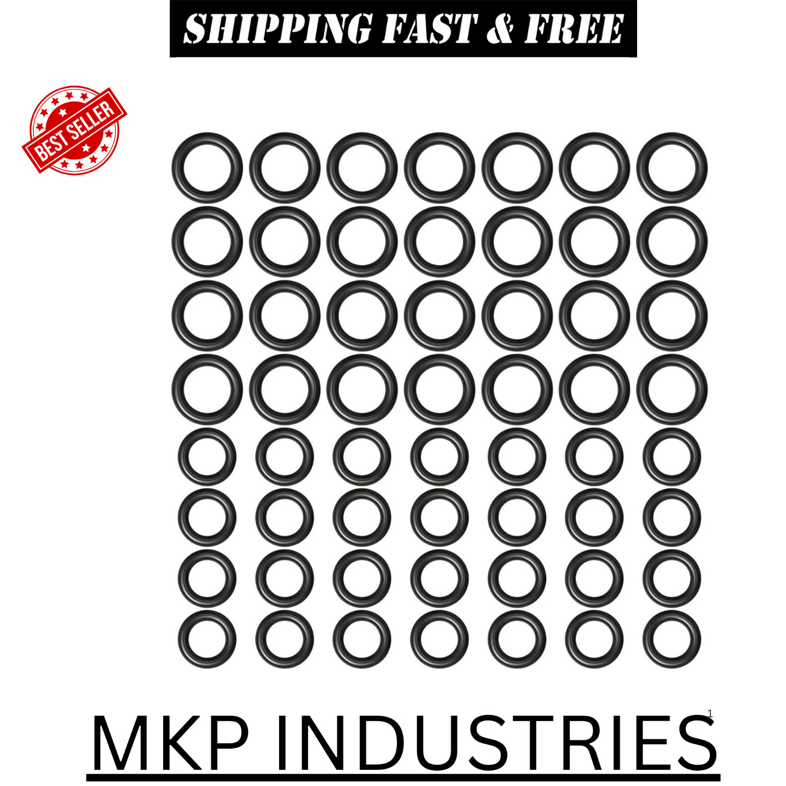 60pcs Thickened O-Rings Power Pressure Washer Replacement for 1/4 inch, 3/8 inch