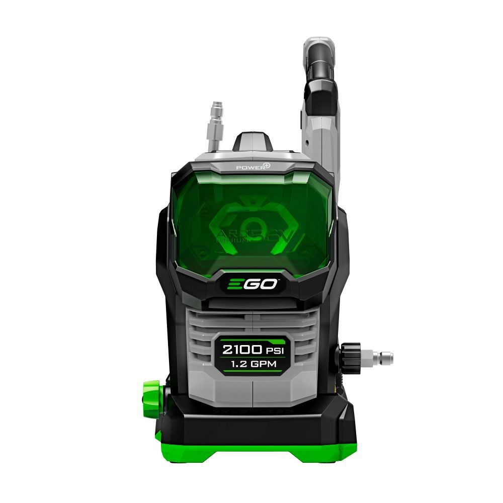 Ego Power+ 2100 Psi 1.2 Gpm Battery Powered Cold Water Pressure Washer With 4