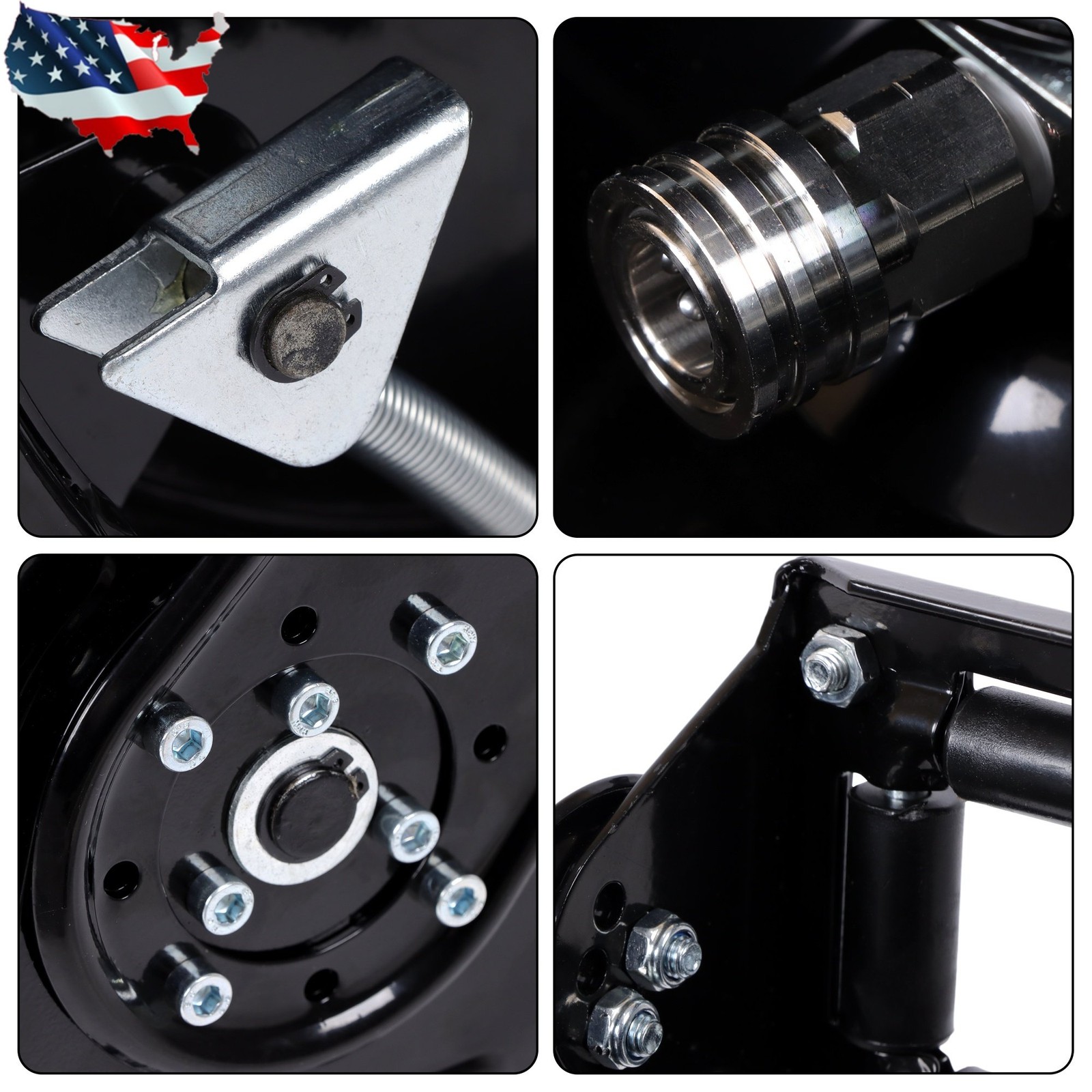50FT with Swivel Arm Pressure Washer Hose Reel 3/8″ NPT Outlet Pipe 4000 PSI
