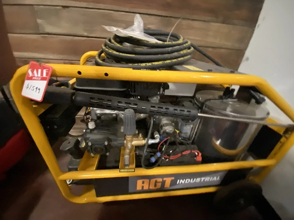 Just in !!! AGT 6.5HP 3000 Psi Hot Water High Pressure Washer Machine Diesel