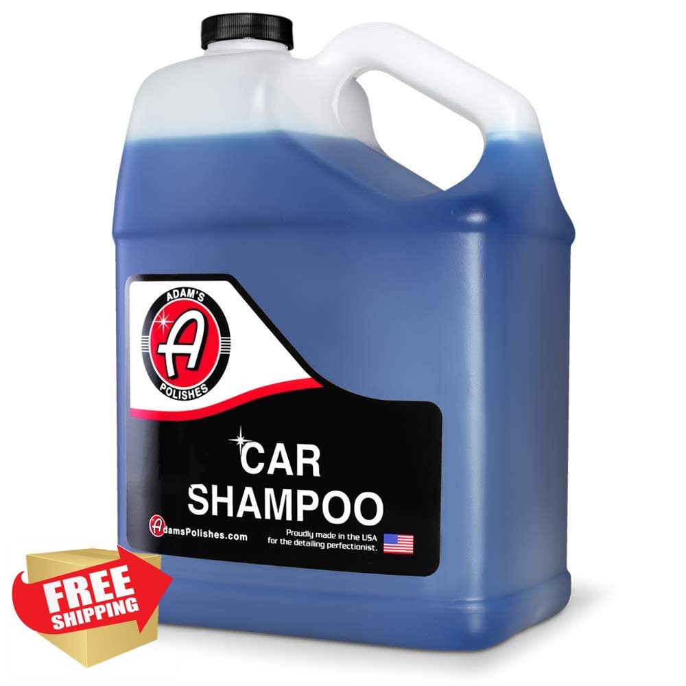 Adam’s Polishes Car Wash Shampoo Gallon Snow Foam Soap