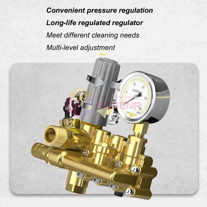 2KW High Pressure Cleaning Machine Water Spray Gun Electric Car Washing Machine