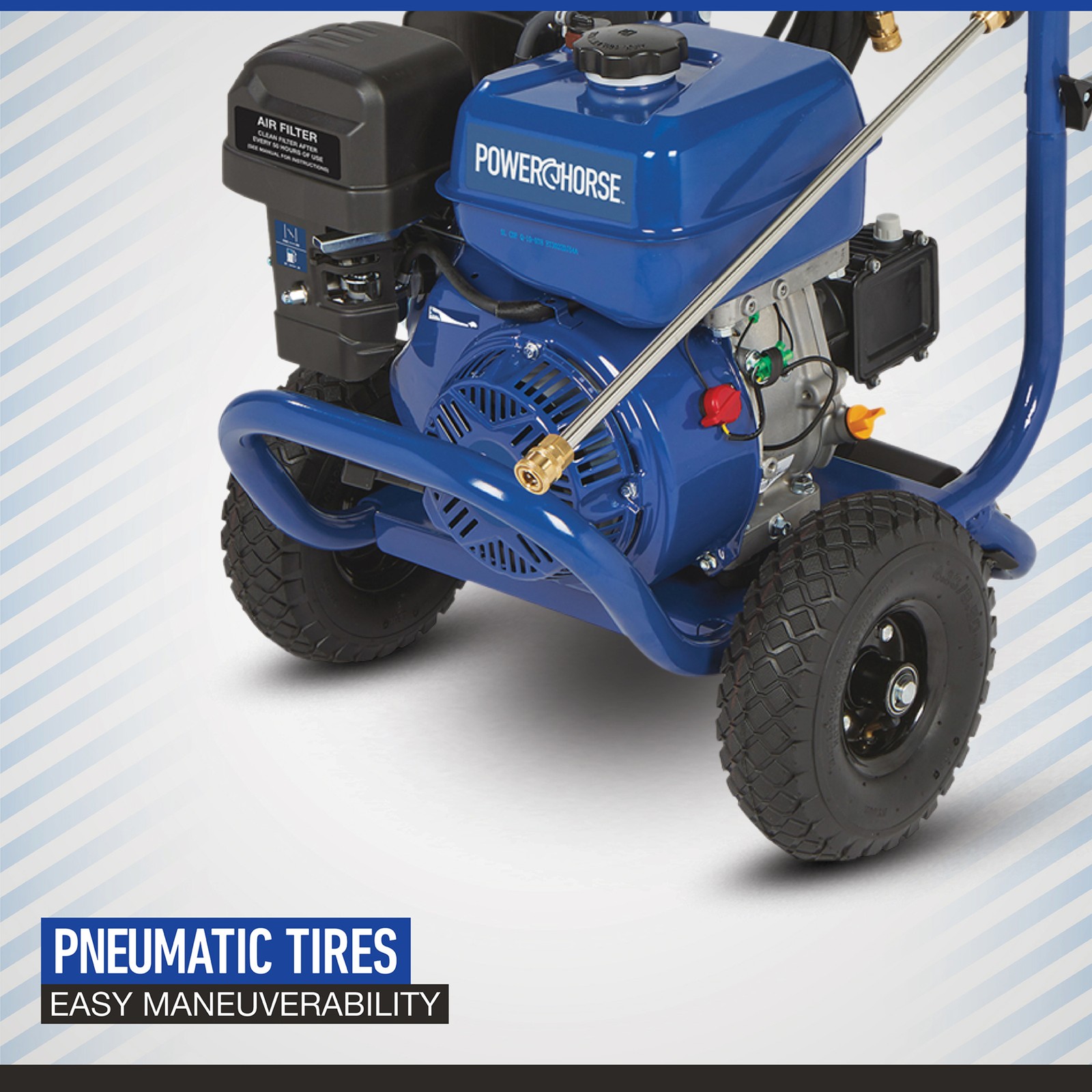 Powerhorse Gas Cold Water Pressure Washer, 3800 PSI, 3.6 GPM