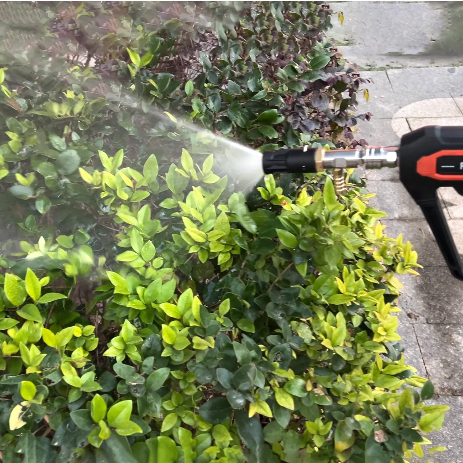Adjustable Long Range Nozzle for Pressure Washer 2-2.5 GPM, Downstream Injection