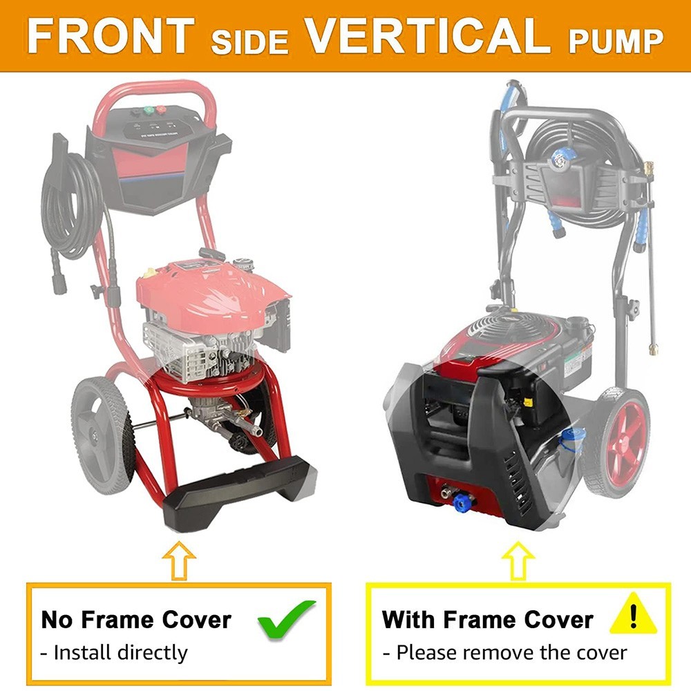 YAMATIC 7/8″ Shaft Vertical Pressure Washer Pump 2200-2500 PSI 2.2 GPM