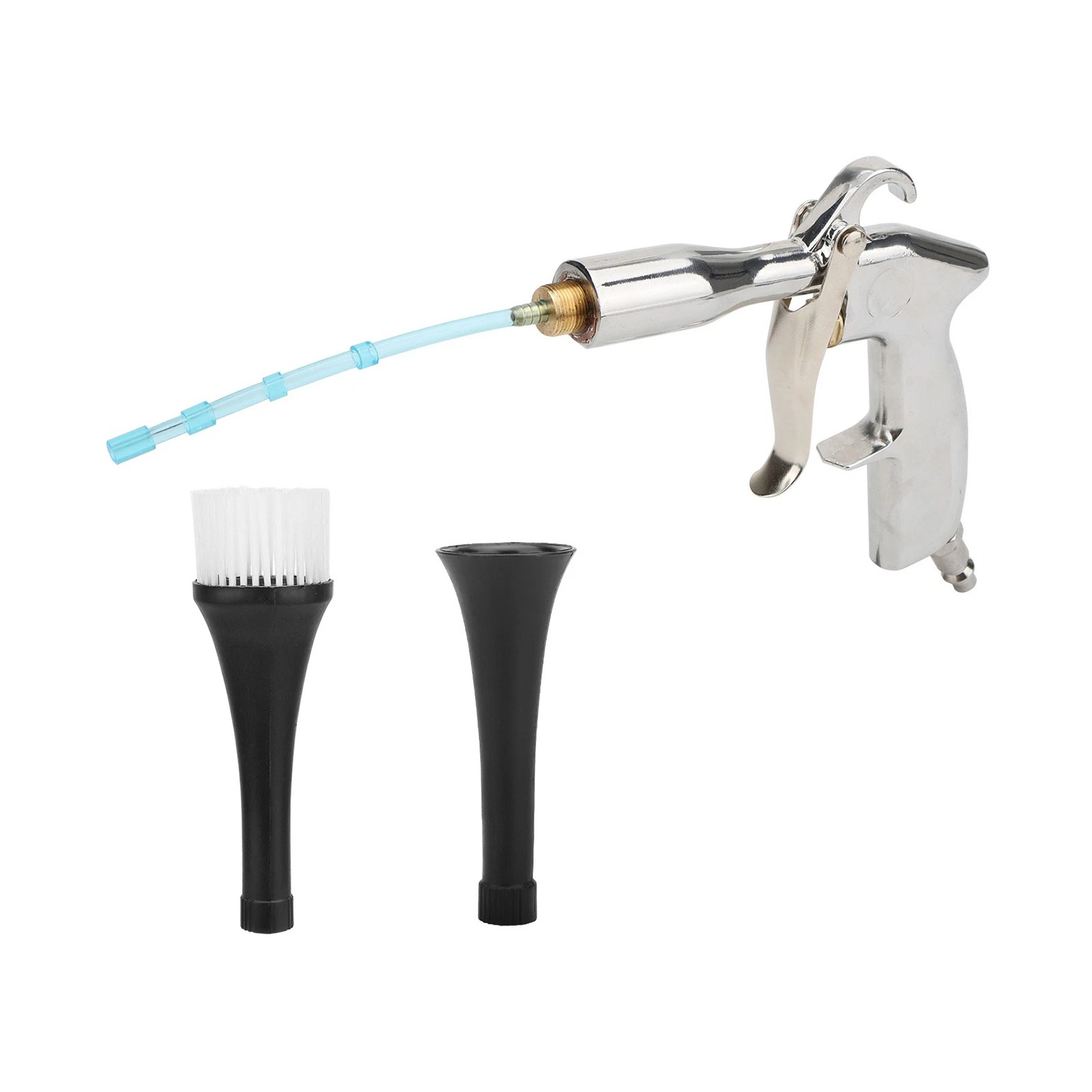 360° Rotating Tornado Air Gun fit for Auto Interior Cleaning 2 Interchangeable T
